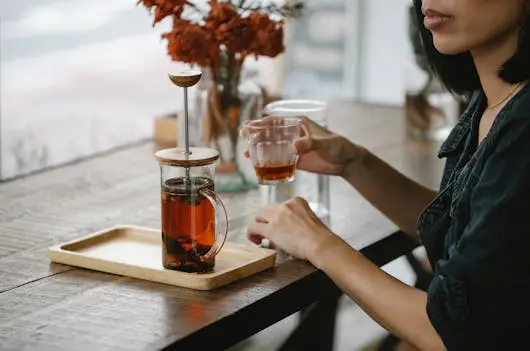 "French Press coffee making method"